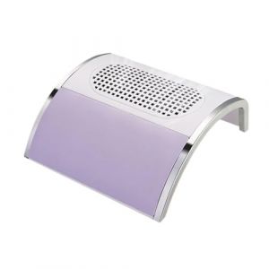 Aspirateur Ongle, Machine d'aspirateur d'ongle d'un de collecteur de poussi&egrave;re d'ongle de puissance forte de 120W avec 2 ventilateurs outil de Salon d'art d'ongle de Machine de manucure(868-1 White) (JingHaiZhiJiaShiPin, neuf)