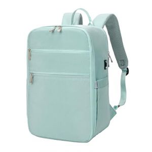 RuoSien Baggage Cabine 40x20x25 pour Ryanair Sac à Dos Voyage Cabine Avion Bagages Cabine Le Siège Bagages Sac Antivol Sac Humide Femme Homme (Été doux) (Ruosien-EU, neuf)