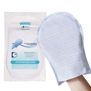 QUIMED ITALIA - lot de 40 gant de toilette jetable de haute qualité avec un savon pH physiologique doux, gants de toilette jetables à usage unique, gants nettoyage bain personne agée, enfant, bebe (V.M.D. S.R.L., neuf)