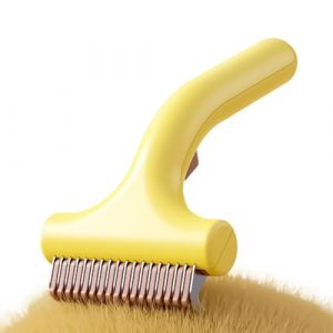 Peigne D&eacute;m&ecirc;lant Pour Chien Contre Les N&oelig;uds De Toilettage | Outil De D&eacute;m&ecirc;lage Et De Contr&ocirc;le De La Perte De Poils Pour Animaux,&Eacute;liminateur de N&oelig;uds,Pour Chats Et Chiens &Agrave; Poils Courts Et Longs, Pour (linytjs, neuf)