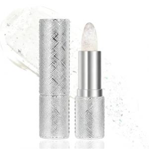 Rouge &agrave; l&egrave;vres transf&eacute;rable qui change de couleur Alchimie des couleurs Teinte automatique au contact, hydratation longue dur&eacute;e et non collante, pour toutes les carnations (Argent) (KunNan-FR, neuf)