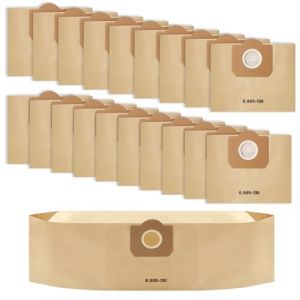 20 Sacs d'aspirateur pour Karcher WD3/MV3/ WD 3 Premium,Sacs Filtrants en Papier 6.959-130.0 Compatible A2201/2204/2504/2554/2251/2604,SE 4001 4002, Filtre Sacs en Papier Aacs d'aspirateur (XUHE B-COMERCE S.R.L., neuf)