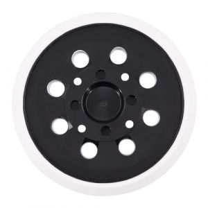 Plateau de Pon&ccedil;age pour Bosch 125 mm avec Hook et Loop 8 Trous, duret&eacute; moyenne avec syst&egrave;me accessoires pour ponceuse excentrique PEX 300/400 AE / 4000 AE/Advanced Orbit 18 (MaMa store, neuf)