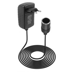 Adaptateur Prise Allume-Cigare de Voiture 12V 2A (24W) – Convertisseur AC/DC 110-240V vers 12V, Transformateur pour GPS, DVR, Compresseur d'air, Enregistreur Vidéo, Équipement Automobile (LINYANYANG, neuf)