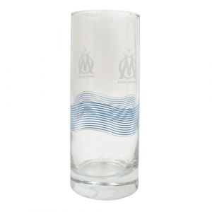 OLYMPIQUE DE MARSEILLE 2 x Verre à eau OM - Collection officielle 22 cl (MISTERLOWCOST, neuf)
