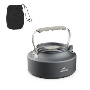 Naturehike Kit de Cuisine de Camping Ustensiles de Cuisine avec Marmite de Camping, Poêle à Frire antiadhésive et Bouilloire, Ensemble de Cuisine d'Extérieur Portable pour Voyage Trekking (Naturehike EU, neuf)