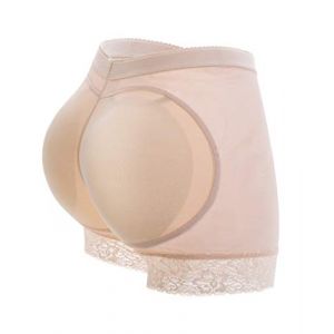 MISS MOLY Dentelle Culotte Push Up Fesse Gainante Invisible Panty Monte Fesse Shapewear Ventre Plat Amincissante Sculptante Minceur Monte Fesse (Summer Holiday Life, neuf)