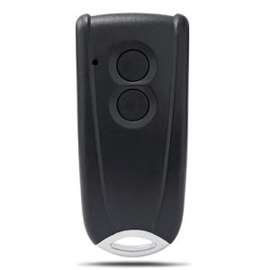 Lot de 1 &eacute;metteurs portatifs pour Porte de Garage ECOSTAR RSE2 RSC2 RSZ1 pour Liftronic 500 700 800 Portronic D5000 D2500 S4000 433,92 MHz Code tournant (Black 1pcs) (xilele, neuf)