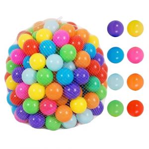 50 Pièces Balles Piscine A Balles, Balle en Plastique Balle Bébé, 7CM Balles pour Piscine À Balles, Balle Piscine, Boule Plastique Ball Pit, Balles Miniatures pour Piscine Sèche (bainany, neuf)