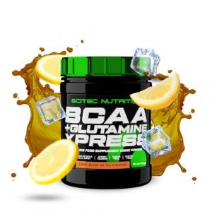 Scitec Nutrition BCAA + Glutamine Xpress - M&eacute;lange d'acides amin&eacute;s essentiels - avec 5g de BCAA 2:1:1-5g de Glutamine - enrichi en Taurine, 300 g, Long island ice tea (BioTechUSA Official FR, neuf)