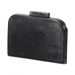 QUARKZMAN Couverture de Remorque Cache de Crochet de Remorquage de Pare-Chocs Avant Droit Non Peint pour BMW 3 E46 2001-2005 pour BMW 325I 2002-2005 No.51117044125-1Pcs (QUARKZMAN, neuf)