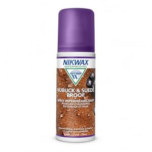 Nikwax NUBUCK & SUEDE SPRAY-ON WATERPROOFER, Imperméabilisant pour chaussures en nubuck et daim, 125ml (Neutre) (Nikwax Ltd, neuf)