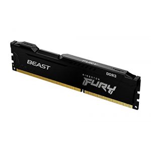 Kingston FURY Beast Noir 4GB 1866MHz DDR3 CL10 Mémoire Kit pour PC Module Simple KF318C10BB/4 (SELECT ELITE, neuf)