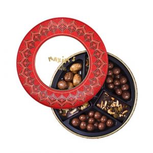 Coffret m&eacute;tal grignotage chocolats (Maxiburo, neuf)