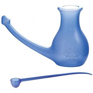 NoseBuddy neti pot, douche nasale ou lota pour nettoyage du nez de l'Ecole Scandinave de Yoga et de Méditation (Mamocon AB, neuf)