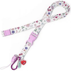 Nurse Is Love Cordon Tour de Cou pour Infirmières - Cordon Tour de Cou pour Clé avec Attache pour Porte Badge, Ciseaux Clip d'Accès Facile et Mousqueton, Infirmiere Accessoires, Aide Soignante (Gylmo Store, neuf)