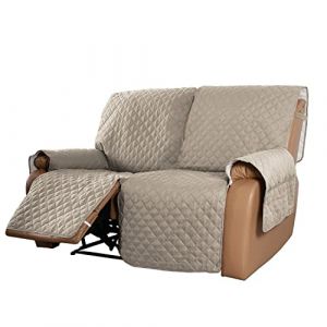 Housse de Fauteuil Relax 1/2/3 places Inclinable avec Rangement Matelassé, Dérapage Housse De Fauteuil avec Poches latérales Lavable Housse Fauteuil Relax Electrique pour Enfant Animaux Chat ( Color : (AMZGRZ, neuf)