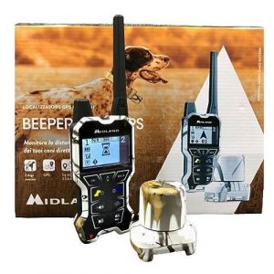 Midland Beeper One GPS C1583 - Syst&egrave;me de localisation GPS pour Chien, jusqu'&agrave; 2,5 km de Couverture, Fonction Vibro, IPX7 (MadeInChasse, neuf)