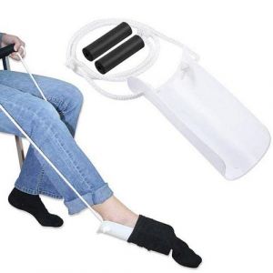 yummyfood Enfile Chaussettes Chaussettes pour Ai&agrave; la Chaussette Enfile Chaussettes Sock Aid AiChaussette pour Femme &Acirc;g&eacute;e, Handicap&eacute;e, Handicap&eacute;e, Enceinte (SUSUWang1300, neuf)