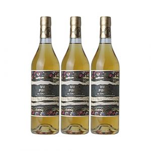 Pineau des Charentes Vieux Pineau des Charentes - Blanc - Les Frères Moine - Vin Blanc du Sud-Ouest (3x75cl) (e-boissons, neuf)