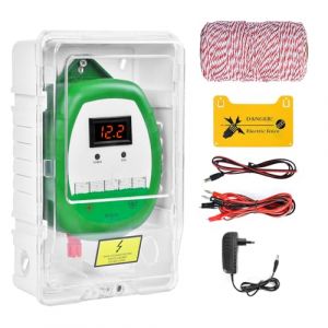 10 KM ClôTure éLectrique , ClôTure éLectrique Pour Animaux ClôTure éLectrique Pour Animaux ÉLevage D'Animaux ÉLectrique ContrôLeur Vache Moutons (ZHFEIIRU, neuf)