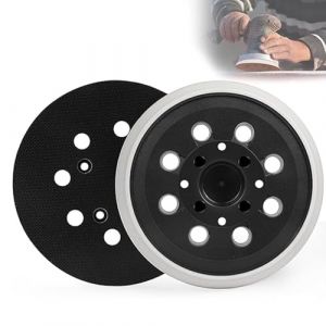 Lot de 2 Disques Abrasifs 125 mm 8 Trous Compatibles, Compatible avec Ponceuse Excentrique Bosch PEX 300 AE et PEX 400 AE, D&rsquo;outil de Pon&ccedil;age Disque de Polissage de Pon&ccedil;age &agrave; 8 trous Accessoire (Ljunfcl, neuf)