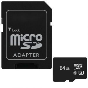 acce2s Carte M&eacute;moire MicroSD 64 Go pour Samsung Galaxy Xcover 7 Pro 7 6 Pro 4 4S 3 5 90 MB/s + Adaptateur (Acce2S, neuf)