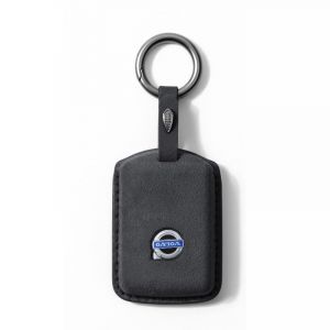 ZABEES Coque de Clé de Voiture pour Volvo XC60 S90 S60 XC90 XC40 S60L, Etui a Clef Couvre Clef Étui à Clé en Cuir, Housse de Protection pour Clé de Voiture Couvertures Porte-clés,B Dark Gray (zhangqiufangshangdian, neuf)