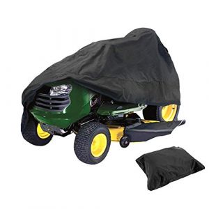 ELR Housse de protection imperm&eacute;able pour tondeuse &agrave; gazon autoport&eacute;e, protection UV, pour tracteur de jardin autoport&eacute;, taille L (180,3 x 109,2 x 114,3 cm) (WCH AUTO ACCESSORIES, neuf)
