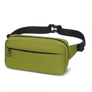 Sac &agrave; Dos Fanny Pack Hommes Femmes Grande Capacit&eacute;,Dos imperm&eacute;able avec Ceinture Ajustable,de Taille pour l'ext&eacute;rieur Course &agrave; Pied Marche Randonn&eacute;e Jogging (Vert) (ZONEKEY, neuf)