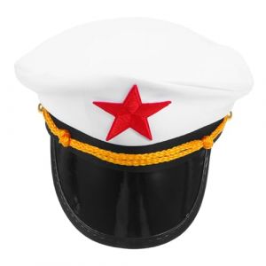 BESPORTBLE Chapeau D'ancre Brodé Chapeau De Pour Femme Accessoire De Costume De Marin Déguisement De Fête Nautique Coupe Confortable Pour Halloween (Quentin Hua, neuf)