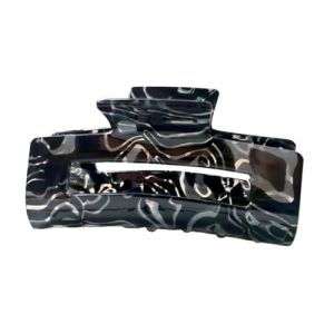 XAGMODSHN Unique Nacreous Grande pince &agrave; cheveux pour queue de cheval Nacreous Support pour cheveux Barrettes Ornement de cheveux Ornement de cheveux (miaohongzhi, neuf)