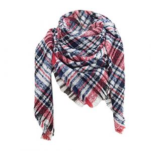 Echarpe Creme Femme Foulard Carreaux Homme Etole Noire Femme Mariage Etole Mariage Ch&acirc;Le Femme Laine &eacute;Charpe &eacute;Tole Femme &eacute;Charpe En Laine Qui Gratte Echarpe Carr&eacute; Femme &eacute;Charpe Noire Et Blanche (LIUlake77, neuf)