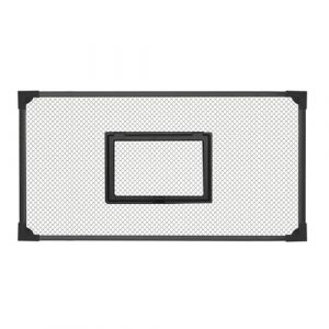 Couvercle Magnétique pour Aquarium, Couvercle D'aquarium de Remplacement, Filet Anti-Saut, à Monter Soi-Même, Empêche Les Chats D'entrer, Protection en Maille Protège Les Poissons L'aquarium, 80x40cm (perfk, neuf)