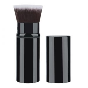 Pinceau à poudre rétractable pour mélanger la poudre pour le visage, surligneur, maquillage rétractable (Chizisx, neuf)