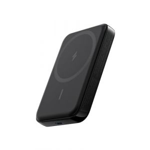 Anker 321 Batterie Externe Magnétique (PowerCore Magnetic 5K), 5,000mAh Magnetic Wireless Portable Charger, Compatible with iPhone 16/15/14/13/12/Pro/Plus/Pro Max Series(Noir) (AnkerDirect FR, neuf)