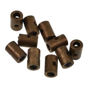 embouts à visser, extérieur 6mm, longueur totale 9mm, câble d'accélérateur, câble de frein, câble Bowden, embout universel, moto, mobylette, scooter, cyclomoteur, quad et autres (10 pièces) (ROLLER com, neuf)