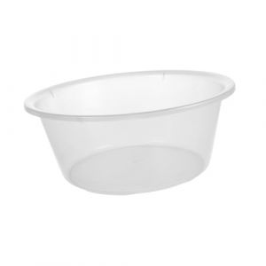 Warmhm Bassine &agrave; Laver Transparente Moyenne Multifonction Pour Gar&ccedil;on Et Filles, Bac En Plastique L&eacute;ger, Usage Bain Et Visage, Int&eacute;rieur Maison, Portable Et Compact (Demetrius Rick, neuf)