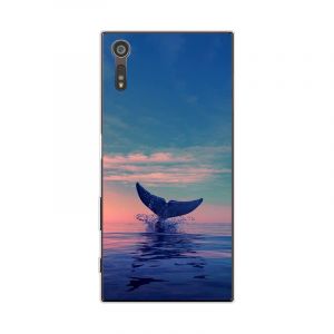 KARTXITAI Coque Compatible avec Sony Xperia XZ,Housse Étui de Protection en Ultra Transparente Silicone en Gel TPU Souple Case Cover Shock-Absorption-Dauphin, mer (KARTXITAI, neuf)