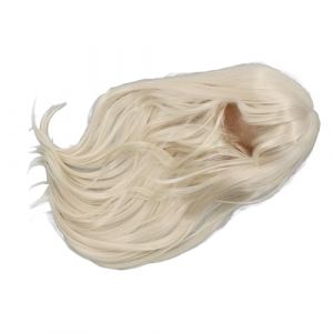 Yinhing Cot Ton Perruque de Poup&eacute;e Boucl&eacute;e, Cheveux en Peluche de Soie Douce &agrave; Haute Temp&eacute;rature pour une Circonf&eacute;rence de 35 &agrave; 39 Cm, Lumi&egrave;re pour les Poup&eacute;es, Habiller et Jouer, Id&eacute;al pour les (Kireina-eu, neuf)