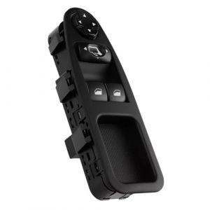 LEDFEWAG Interrupteur de fen&ecirc;tre de l&egrave;ve-vitre bouton &eacute;lectrique 6554.ZJ, 6554ZJ Compatible pour Fiat Scudo pour Citroen Dispatch Jumpy pour Peugeot Expert (NMXPW, neuf)