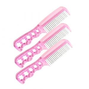 BIUDECO 3 pièces Brosse à Cheveux Poupée Anti-statique Peigne Démêlant pour Perruques Accessoires Coiffure pour Garçon Fille Maniable Tiraillement (XUETN, neuf)