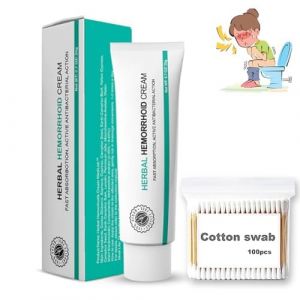 Cr&egrave;me &agrave; base de plantes contre les h&eacute;morro&iuml;des Qartel, Herbal Hemorrhoids Cream Qartel, Qartel Herbal Hemorrhoids Cream, Cr&egrave;me pour le traitement des h&eacute;morro&iuml;des, cr&egrave;me pour les h&eacute;morro&iuml;des (1 Pc) (weitaowenhua, neuf)