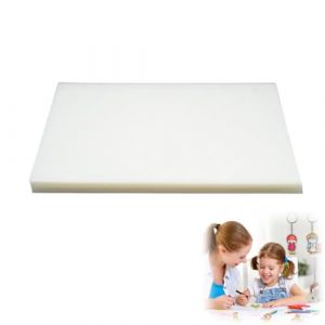 Flewdart 36 plastique fou translucide 14.5 x 20 x 0.3cm, papier fou thermor&eacute;tractable shrinky dink, feuille plastique fou dingue dessin Uniquement pour la peinture &agrave; la main, non imprimable (ZIHANGEU, neuf)