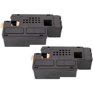 TONER EXPERTE® 593-11016 2 Noir Cartouches de Toner compatibles pour Dell 1250c 1350cn 1350cnw 1355cn 1355cnw C1760nw C1765nf C1765nfw C17XX (2000 Pages) (Toner Experte, neuf)