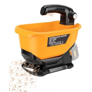 Adisipsoarin &Eacute;pandeur sans Fil pour Batterie Dewalt 18V, Distributeur de Engrais pour pelouse, Engrais, sel de Pierre et d&eacute;givrant (Batterie Non Incluse dans la Livraison) (FEIMI Tech, neuf)