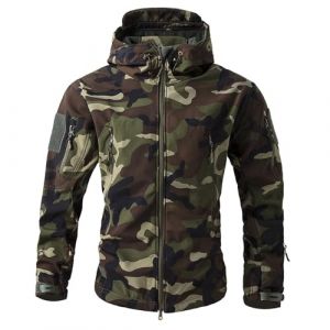 Vêtements Homme Hiver Chaude Militaire Treillis Randonnée Chantier Imperméables Veste Militaire Blouson Hiver Coupe Americaine Chasse Peche Winter Camouflage Veste Travail Homme M (pitawdk, neuf)
