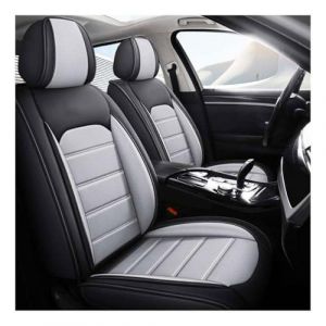 BAITUB Housses Siège pour ?????????? ID.7 2024 Housses Siège Protection Voiture Ensembles Cuir Imperméable Housses Siège Protection Compatible avec Airbags (JIXO, neuf)