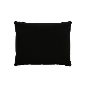 POKAR Coussins Dossier Coussin Extérieur Jardin Coussin Chaise Jardin Galette de Chaise pour Extérieur, Jardin, Balcon 50x40x15 cm, Noir (EURAKOP-FR, neuf)