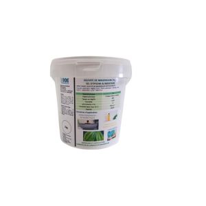 1kg Sel d'Epsom Alimentaire, Sulfate de Magnésium 7H2O, Pour Soins Personnels, Jardinage et Usage Ménager (Solutions Naturelles et chimiques, neuf)